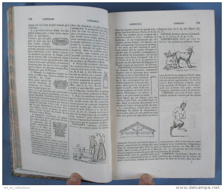 Dictionnaire Des Antiquités Romaines Et Grecques / Anthony RICH / Didot 1861 / Ex-Libris - Dictionnaires