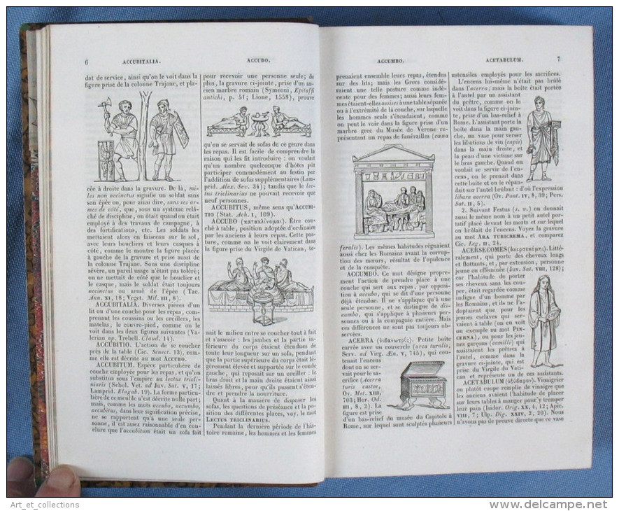 Dictionnaire des Antiquités Romaines et Grecques / Anthony RICH / Didot 1861 / Ex-Libris