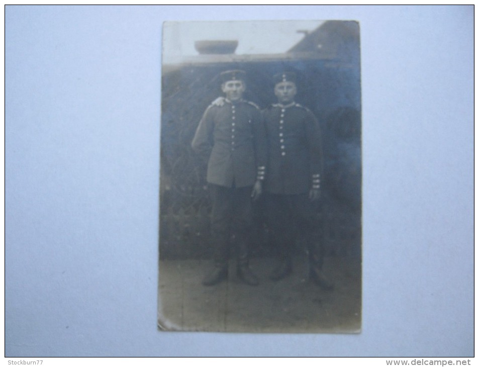 STETTIN  ,    ,Soldatenfoto     , Schöne Karte  Um 1914 - Pommern