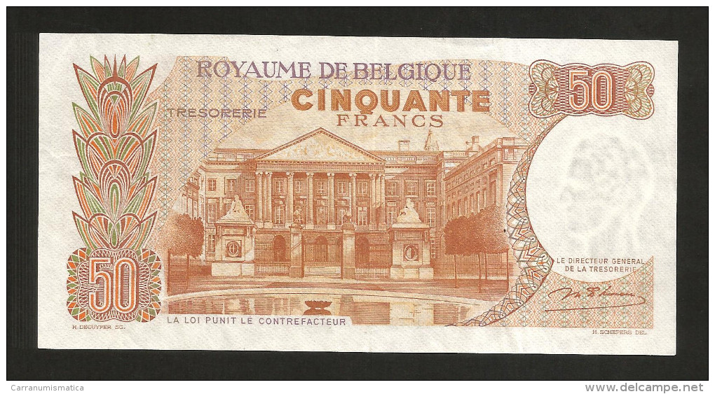 BELGIE / BELGIQUE - ROYAUME De BELGIQUE / TRESORERIE - 50 FRANCS (1966) - 50 Franchi