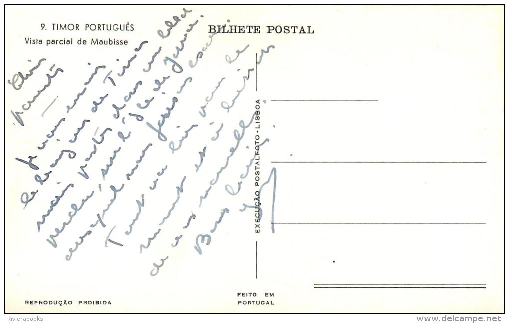 R56 - TIMOR PORTUGUES -  Vista Parcial De Maubisse - Cpsm Pf East Timor - Oost-Timor