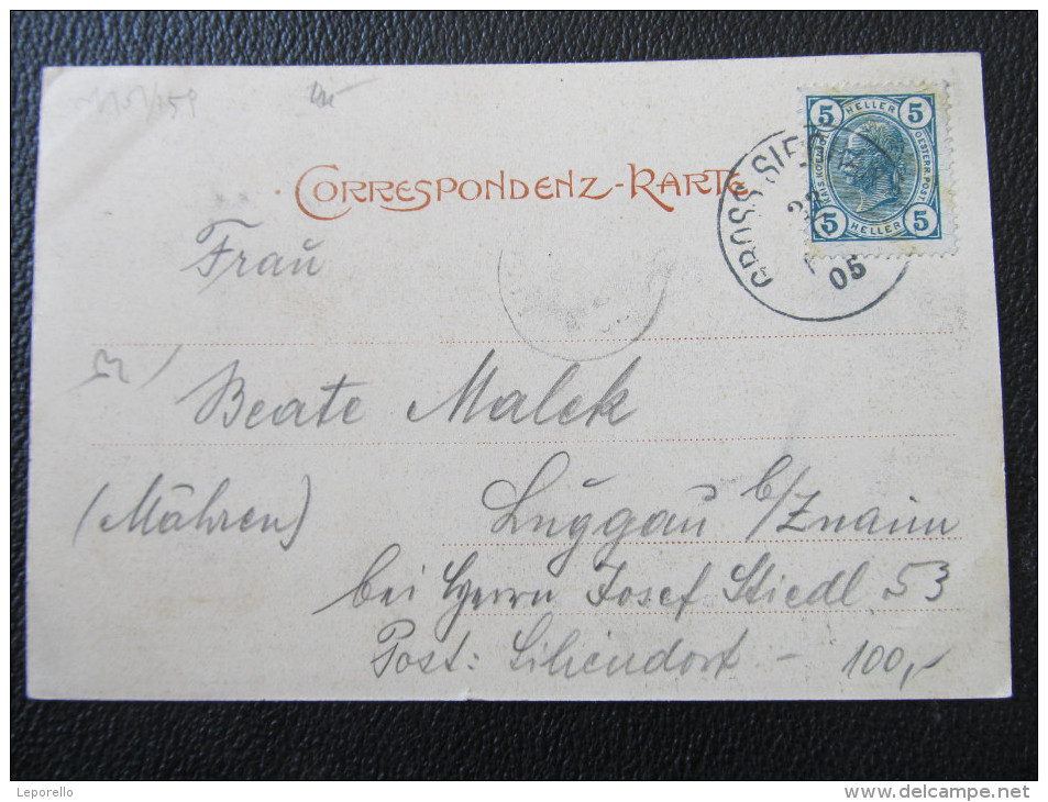 AK GROSS SIEGHARTS Grosssiegharts B. Waidhofen / Thaya 1905  // D*17641 - Waidhofen An Der Thaya