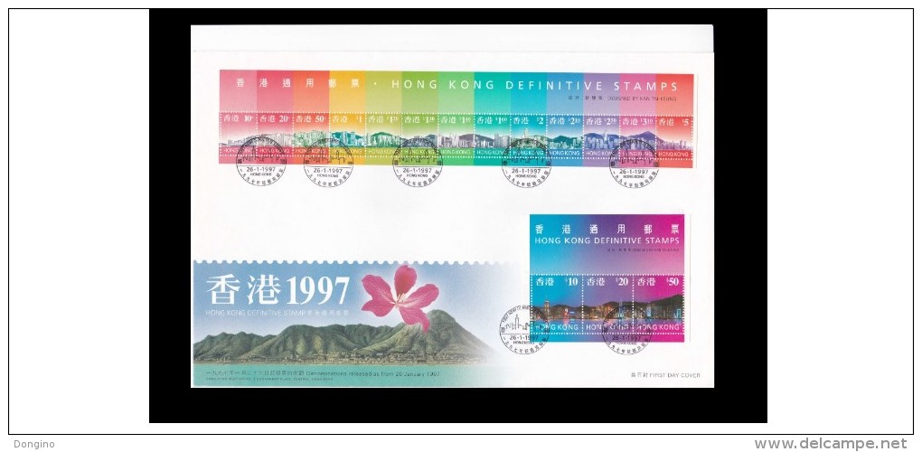 A505. Hong Kong / 1997 / Definitive Stamps / FDC - FDC