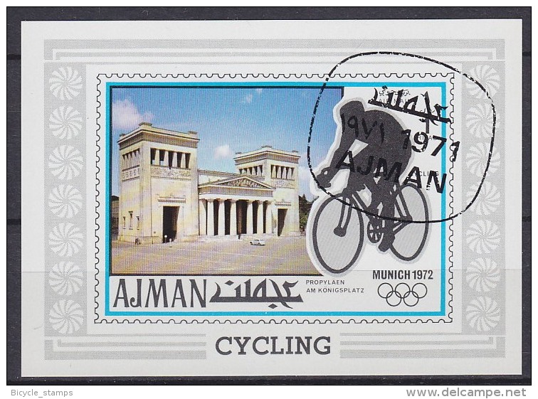 1972 Ajman / Adschman  Vélo Cycliste Cyclisme Bicycle Cycling Fahrrad Radfahrer Bicicleta Ciclista Ciclismo [CQ01] - Ciclismo