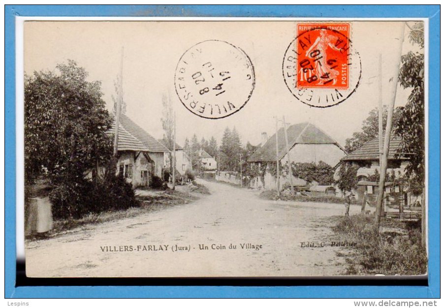 39 - VILLERS FARLAY --  Un Coin Du Village - Villers Farlay