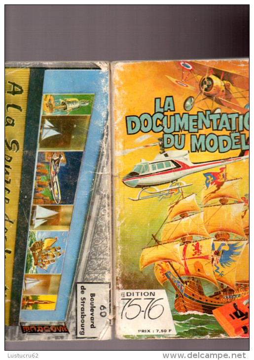 LA DOCUMENTATION DU MODELISTE : Edition 1975/1976 - RARE - Bon état - Nombreuses Photos Et Croquis - Literatura & DVD