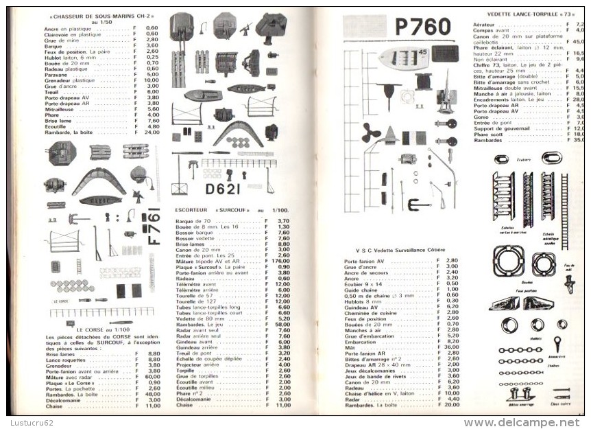 LA DOCUMENTATION DU MODELISTE : Edition 1975/1976 - RARE - Bon état - nombreuses photos et croquis