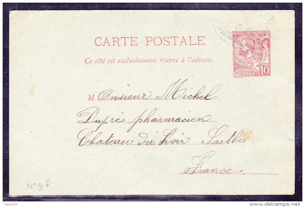 Monaco - Lettre - Postmarks