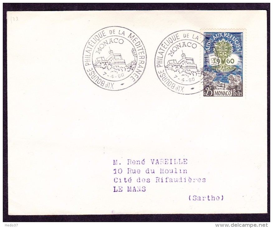 Monaco - Lettre - Postmarks