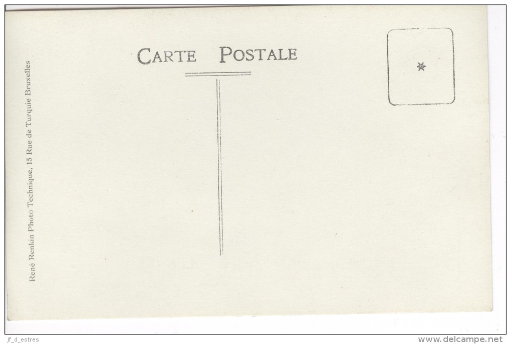 Photo Carte Postale Ixelles Chaussée De Vleurgat 193 Hôtel De Maître Weissenbruch Vers 1910 René Renkin Photographe - Lieux