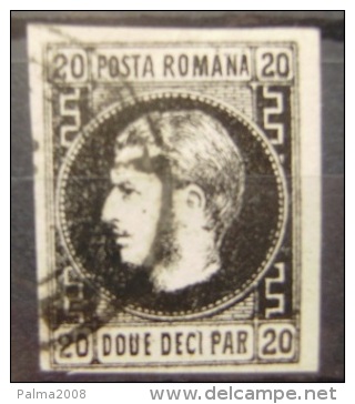 RUMANIA - IVERT Nº 16 - SELLO USADO - (G020) - 1858-1880 Moldavie & Principauté