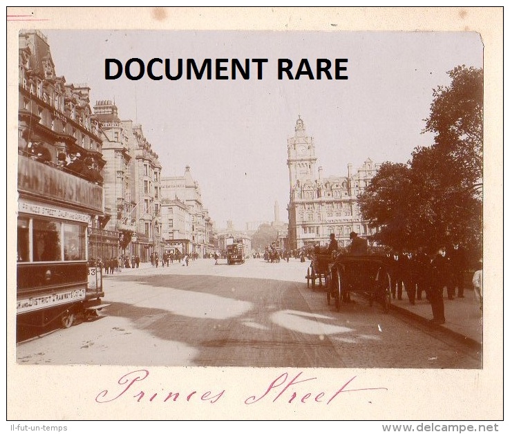 LONDRE - Earls Court Exhibition + EDIMBOURG 1902 - Photos Originales - RARISSIME !!!!