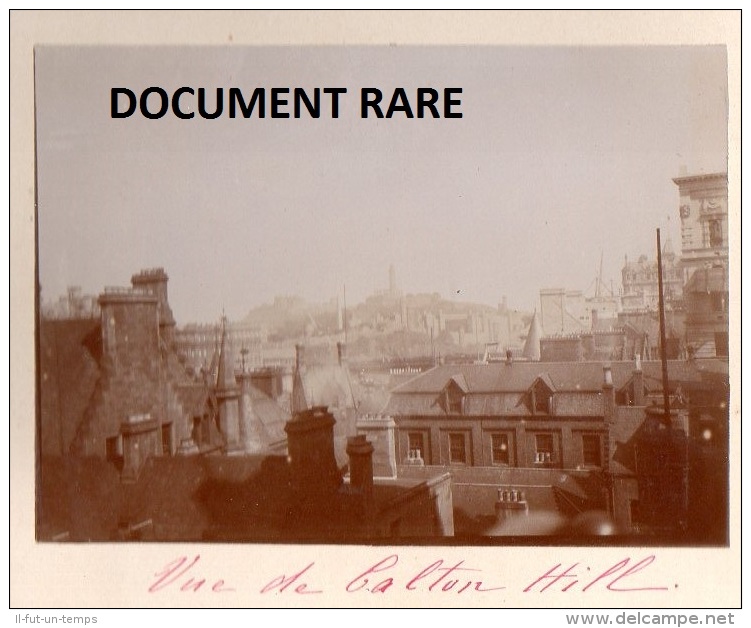 LONDRE - Earls Court Exhibition + EDIMBOURG 1902 - Photos Originales - RARISSIME !!!!