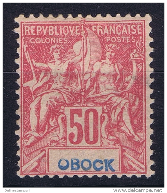 OBOCK:  Yv Nr 42 MH/*, Avec  Charnière , Mit Falz, - Neufs