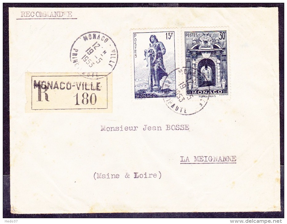 Monaco - Lettre - Postmarks