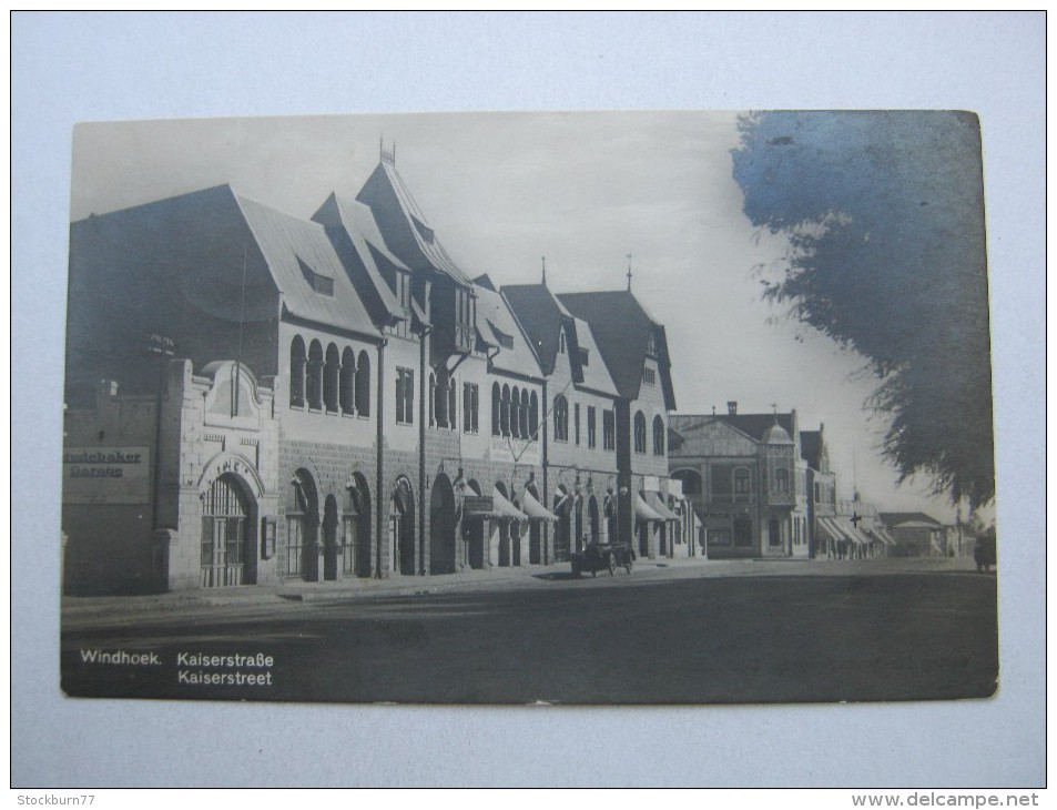 DSW , Lüderitzbucht, Strasse      ,  Schöne Karte Um 1924 - Ehemalige Dt. Kolonien