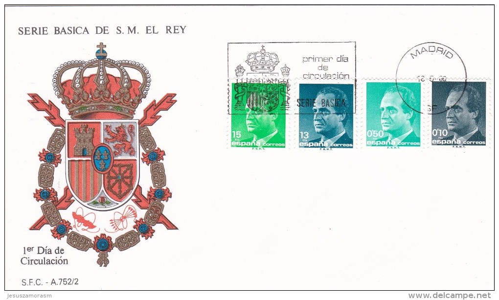 España Sobre Nº 1973 - Cartas & Documentos