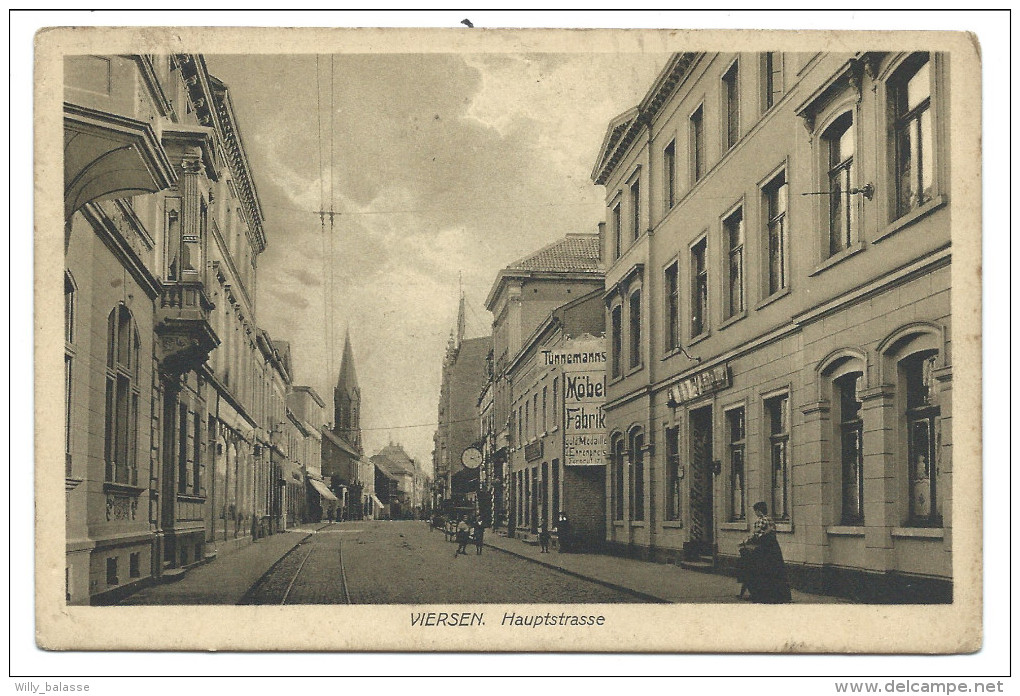 CPA - Allemagne - VIERSEN - Hauptstrasse // - Viersen