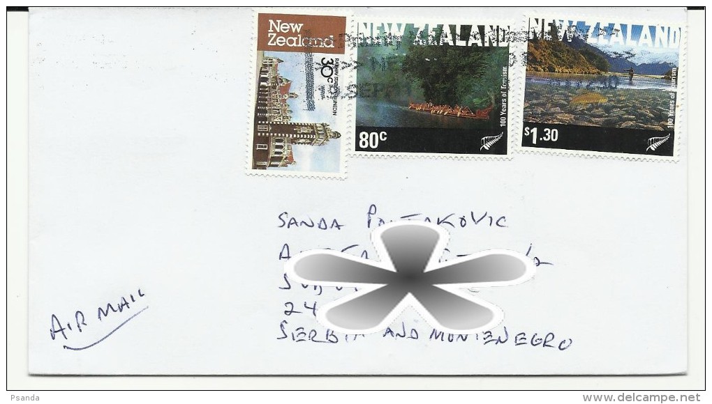 New Zealand > 1947-...> 2010-... > Cover  Airmail - Luftpost