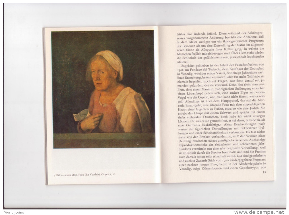 Giorgione (1477/8–1510), Italian Painter Of The Venetian School In The High Renaissance. Paperback Book. Maler Und Werk - Schilderijen &  Beeldhouwkunst