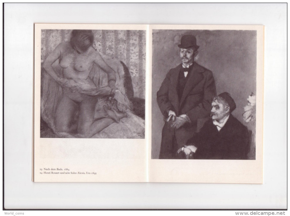 Edgar Degas (1834–1917), A French Artist Famous For His Paintings, Sculptures, Prints. Paperback Book. Maler Und Werk - Pittura & Scultura