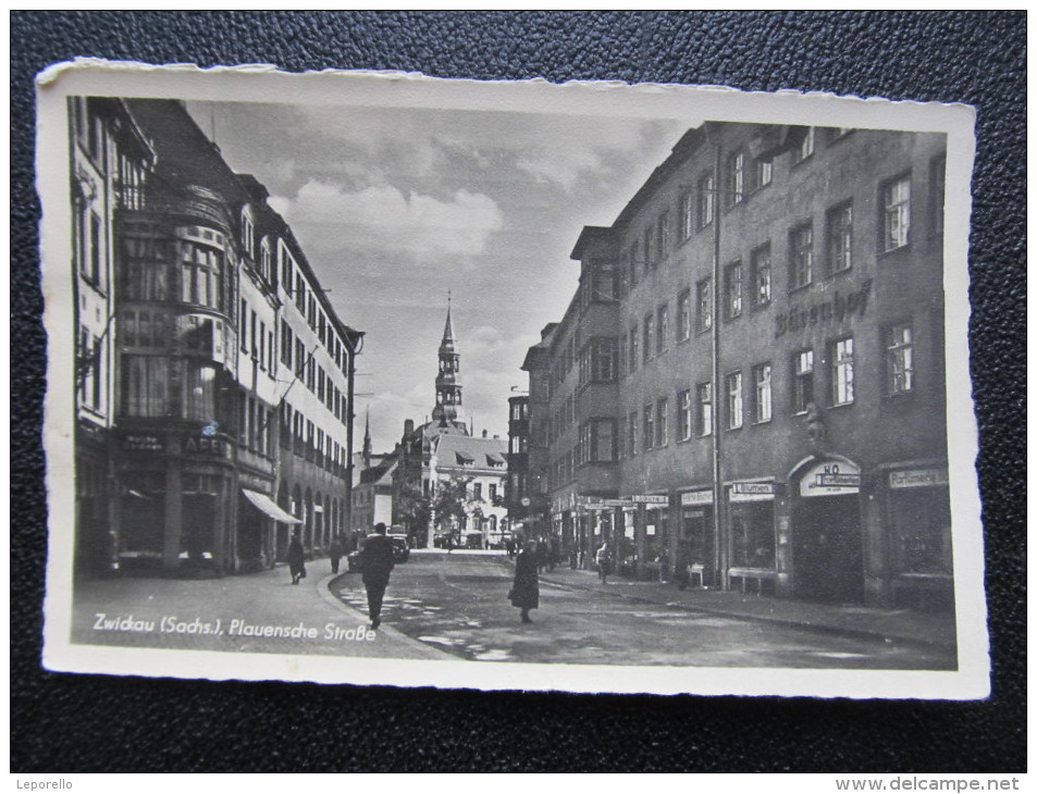 AK ZWICKAU Plauensche Strasse Ca.1950  //// D*17703 - Zwickau