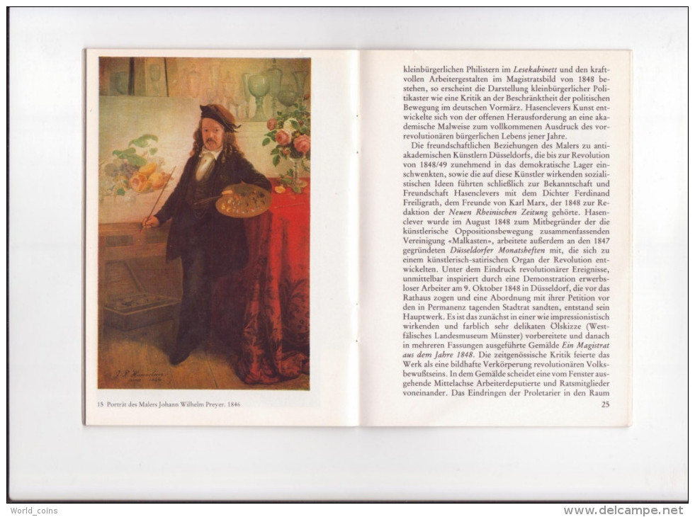 Johann Peter Hasenclever (1810–1853), A German Painte Known For His Genre Subjects. Paperback Book. Maler Und Werk - Schilderijen &  Beeldhouwkunst