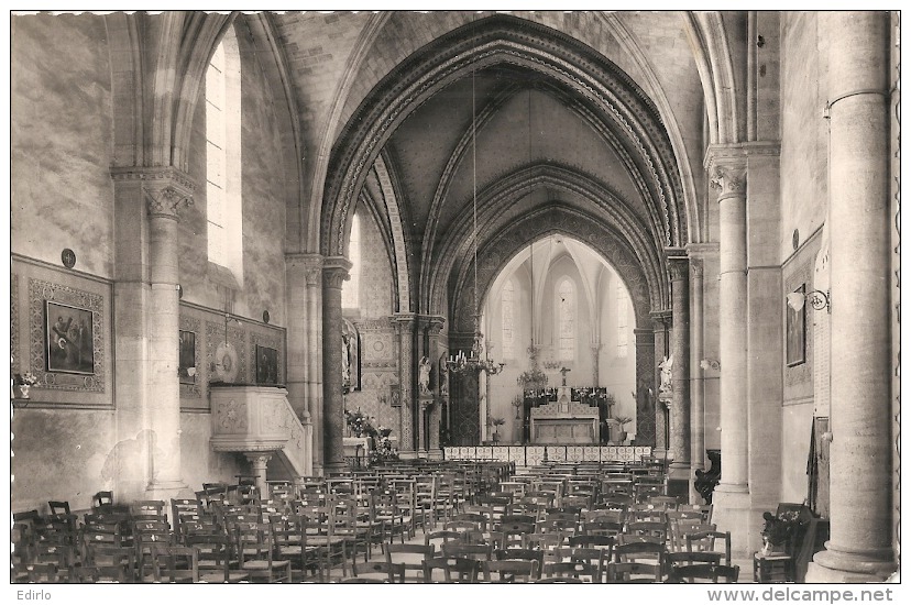 GRADIGNAN  Interieur De L'église Timbrée Excellent état - Gradignan