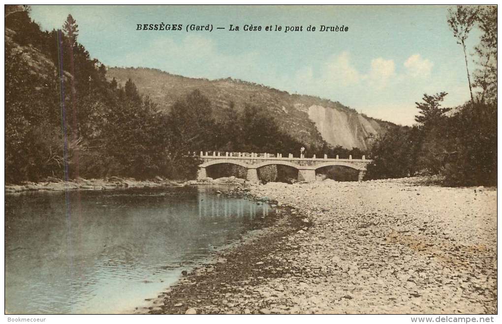 30   BESSEGES   LA CEZE ETLE PONT DE DRUEDE - Bessèges