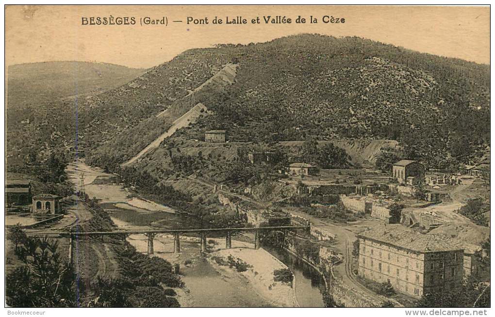 30   BESSEGES   PONT DE LALIE ET VALLEE DE LA CEZE - Bessèges