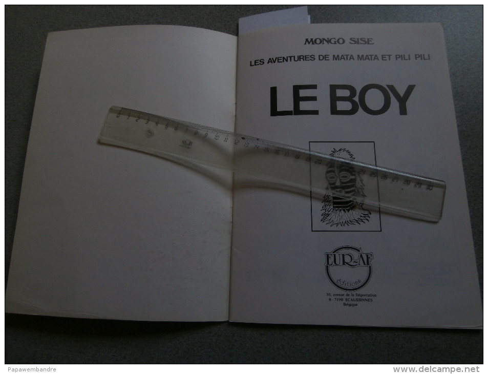 Mongo Sisé : Les Aventures De Mata Mata Et Pili Pili : Le Boy (1982) - Other & Unclassified