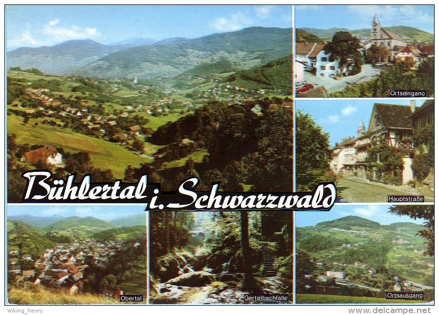 Bühlertal - Mehrbildkarte 1 - Bühlertal