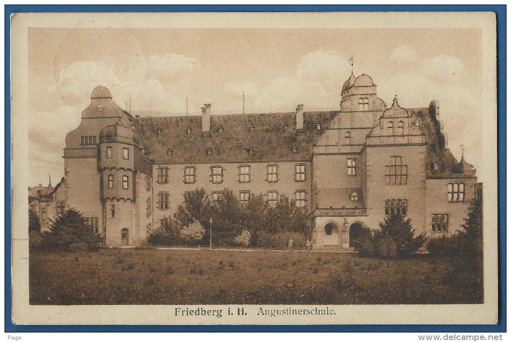 Friedberg,Augustinerschule,1927, - Friedberg
