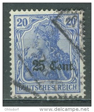 DR - BESETZUNGEN 1914-18 - ETAPPENGEBIET WEST: Mi 6, O - KOSTENLOSER VERSAND AB 10 EURO - Besetzungen 1914-18