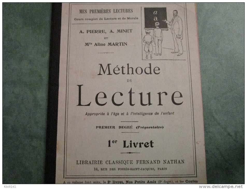 Méthode De Lecture  PREMIER DEGRE  (Préparatoire)  1er Livret - 0-6 Anni