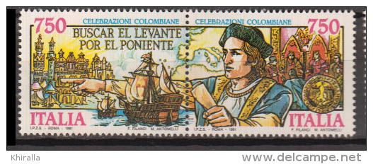 ITALIE    1991                     N°   1908 / 1909       COTE      3 € 00        ( V 292 ) - 1981-90: Neufs