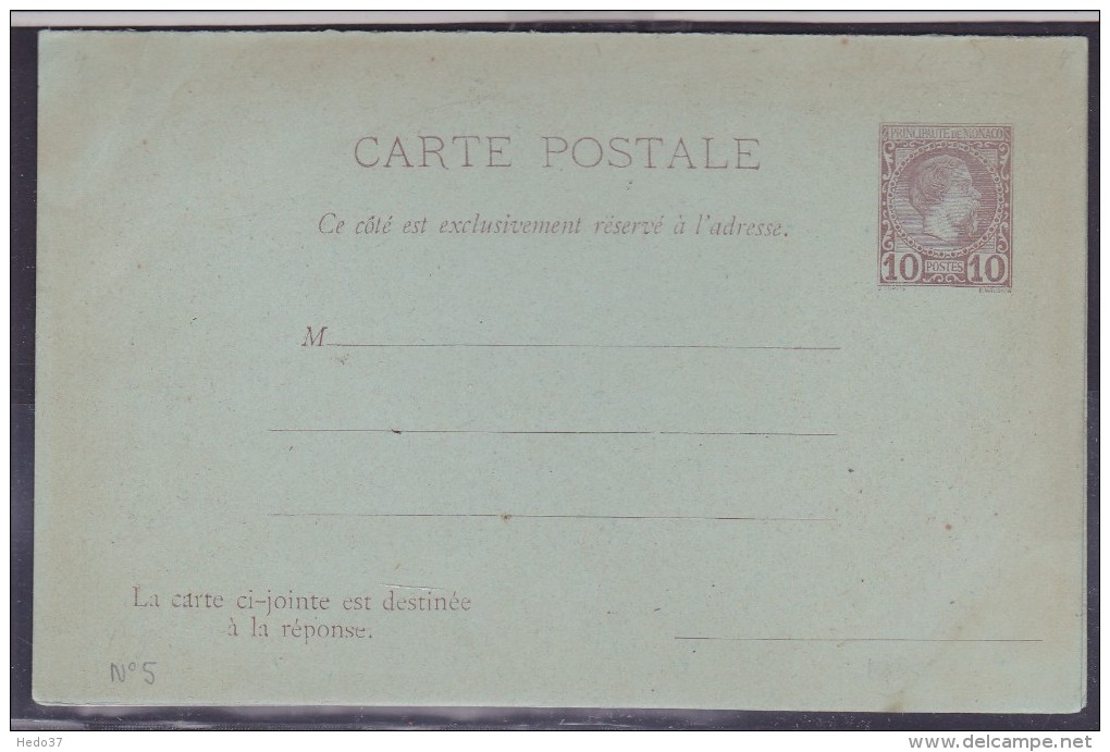 Monaco Entiers Postaux Charles III - Postal Stationery