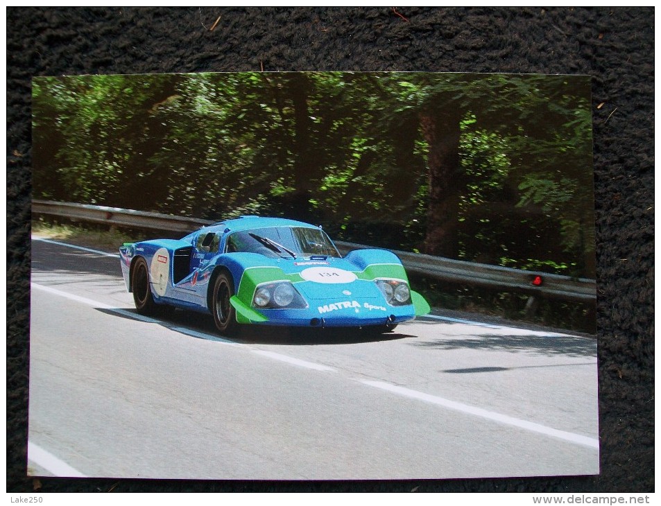 Matra 630  Pilota H.PESCAROLO Alla VERNASCA 2015 - Le Mans