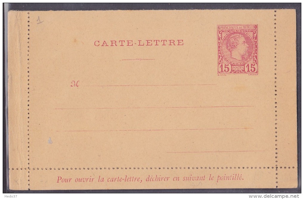 Monaco Entiers Postaux Charles III - Postal Stationery