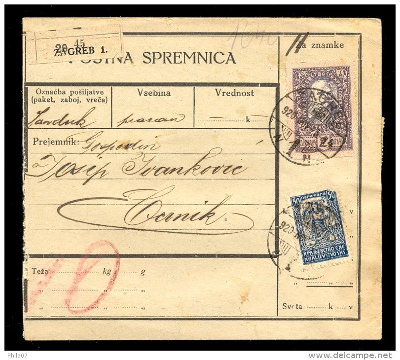 Yugoslavia - Slovenia - Package Card For Packages, Chain Breakers (verigari) - Autres & Non Classés