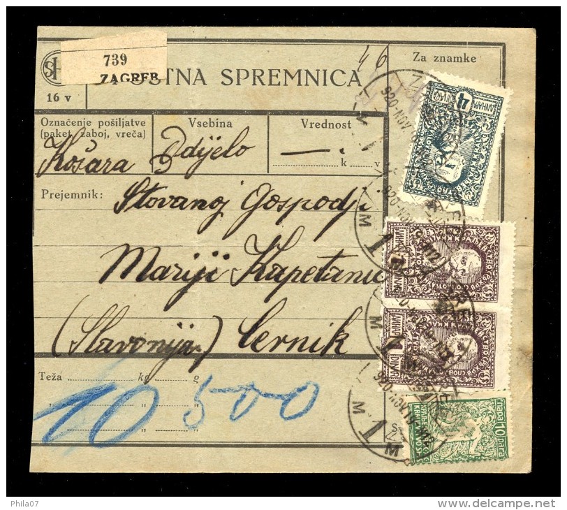 Yugoslavia - Slovenia - Package Card For Packages, Chain Breakers (verigari) - Sonstige & Ohne Zuordnung