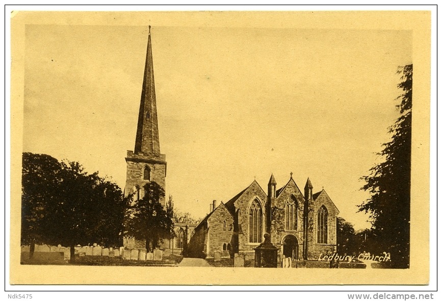 LEDBURY CHURCH - Herefordshire