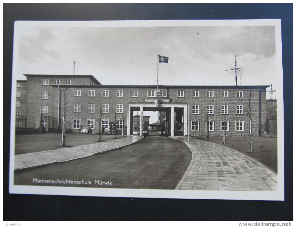 AK FLENSBURG MÜRWIK Marinenachrichtenschule 1940 //// D*17795 - Flensburg