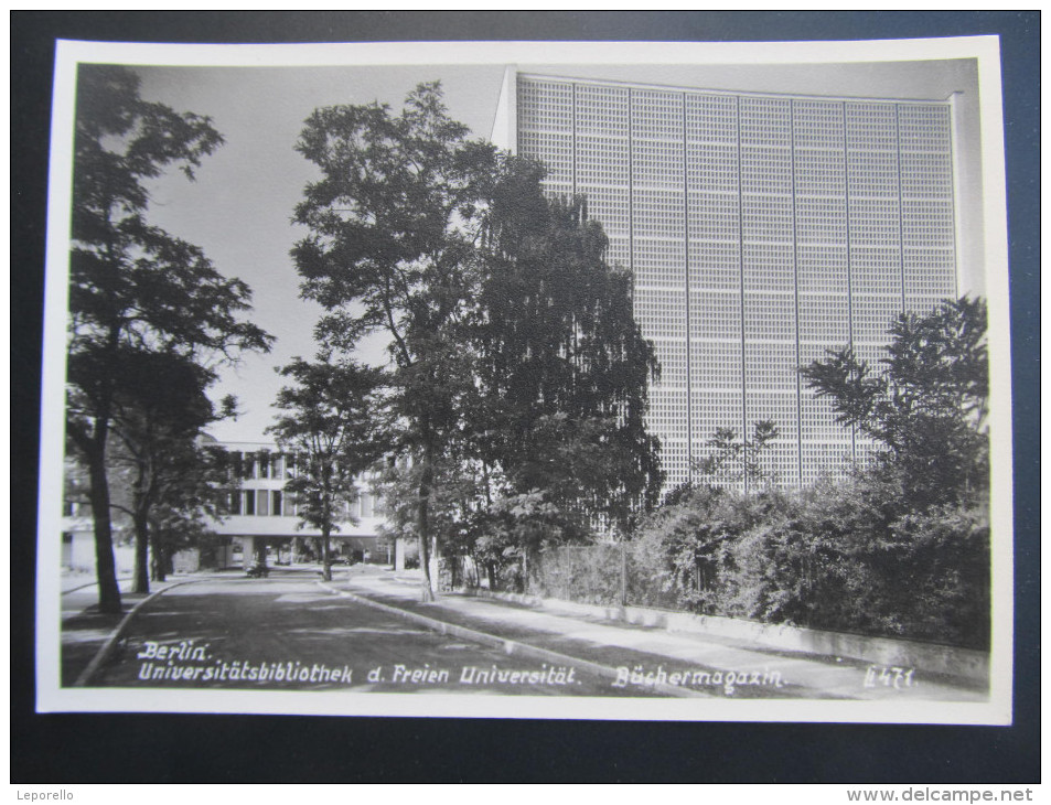 AK BERLIN DAHLEM Universität Bibliothek Ca.1940   //// D*17799 - Dahlem