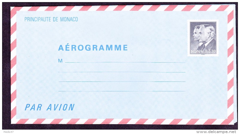 Monaco Aérogramme - Entiers Postaux