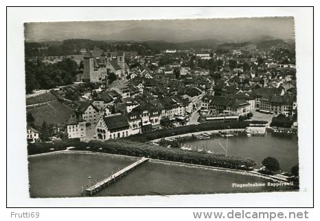 SWITZERLAND - AK 245600 Rapperswil - Flugaufnahme - Rapperswil-Jona