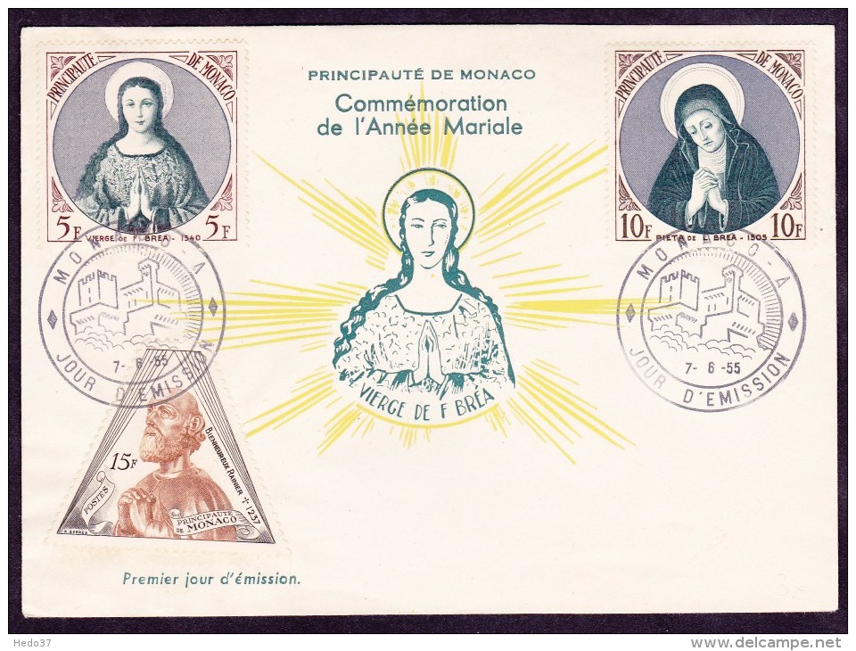 Monaco Enveloppe 1er Jour - Briefe U. Dokumente