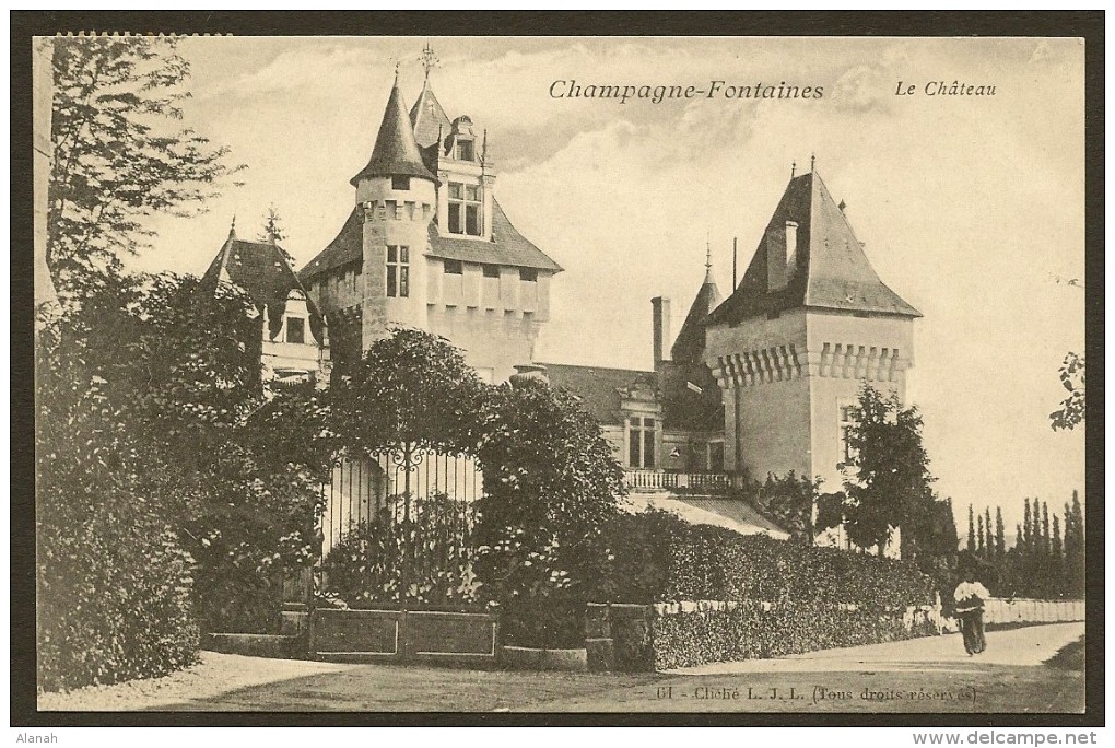 CHAMPAGNE FONTAINES Le Château (LJL) Dordogne (24) - Autres & Non Classés