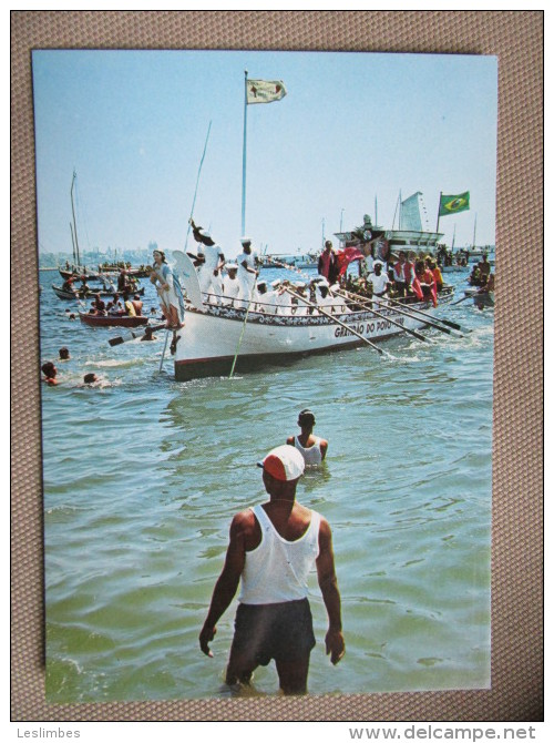 Salvador, Bahia. Procissao Maritima De N.S. Dos Navegantes, Realizada, Anualmente, A 1 De Janeiro Na Entrada Da Baia - Salvador De Bahia