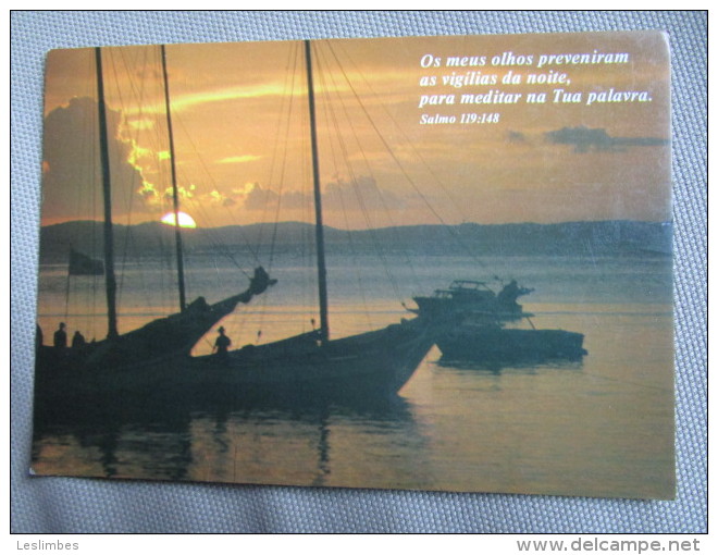 Os Meus Olhos Preveniram As Vigilas Da Noite, Para Meditar Na Tua Palavra. Salmo 119:148. Bahia - Salvador De Bahia